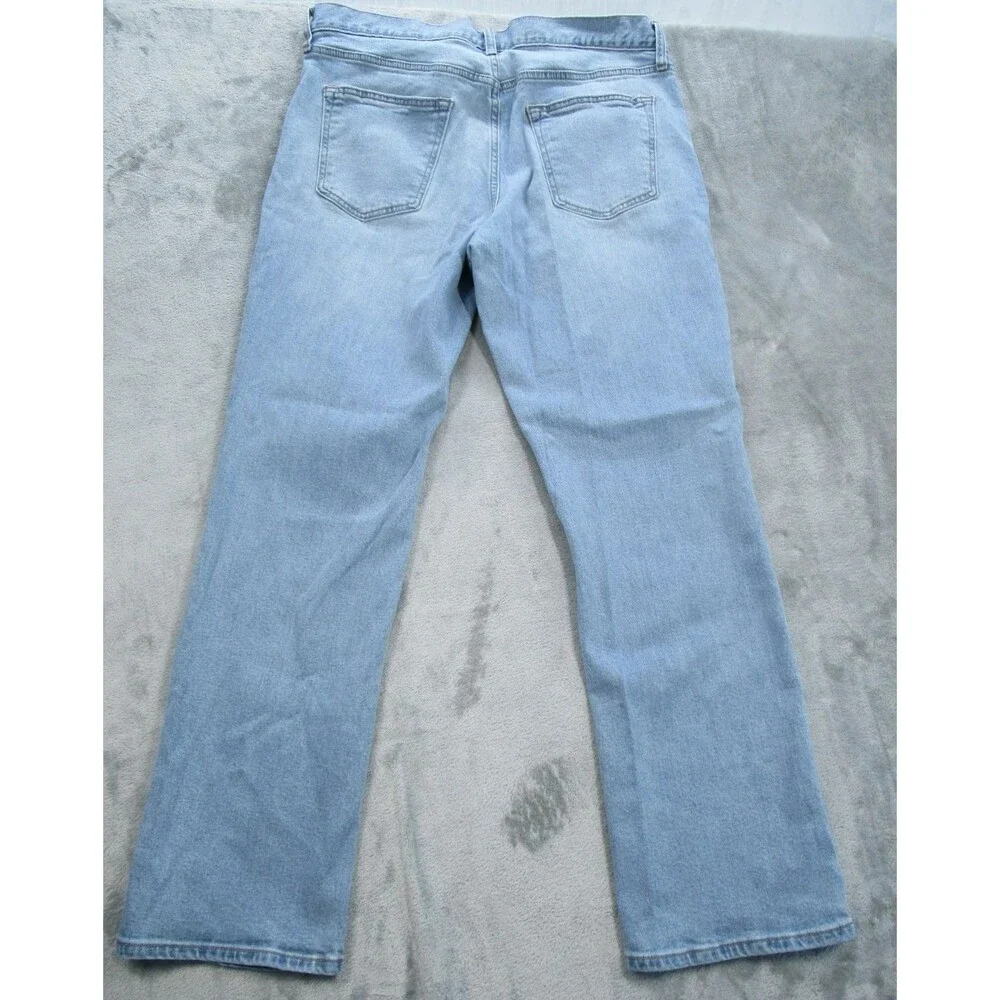 Old Navy Jeans Mens 36x32 (Actual 34x29) Built-In Flex Straight Leg Blue